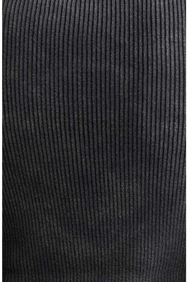 M-Anchor-A Short Sleeve Rib Sweater, Alternate, color, BLACK