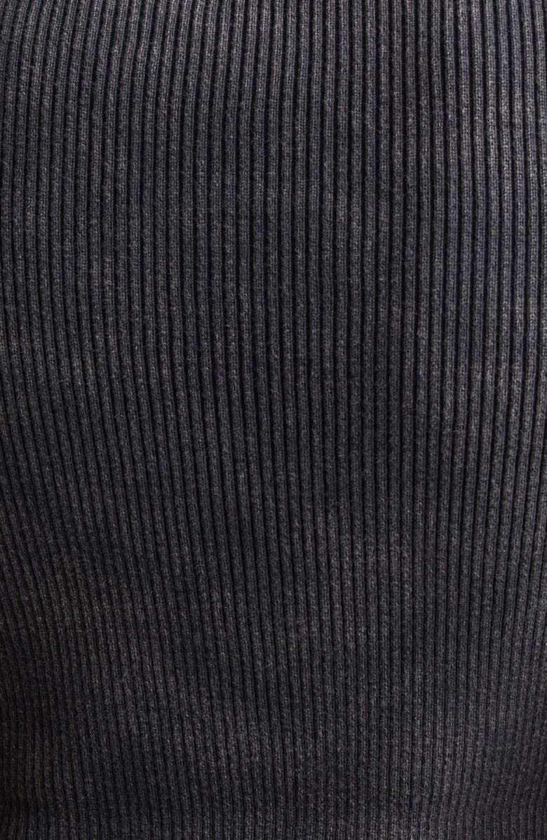 DIESEL<sup
®</sup
 M-Anchor-A Short Sleeve Rib Sweater, Alternate, color, Black