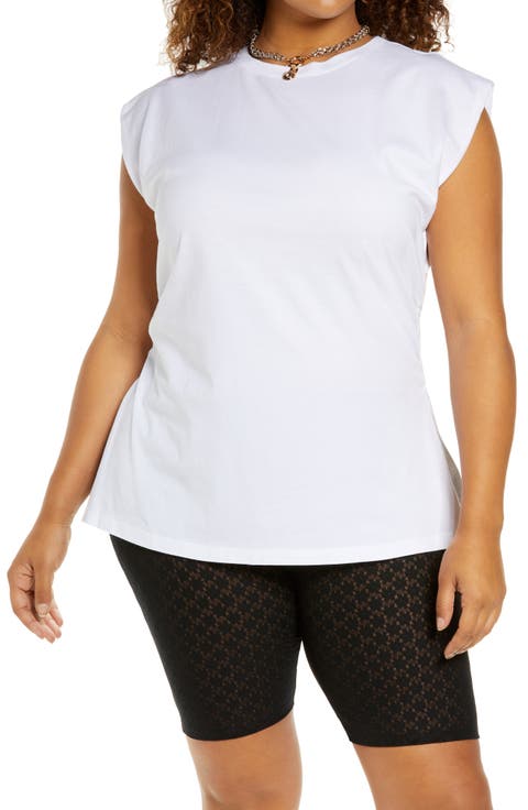 Side Ruched Sleeveless Tunic
