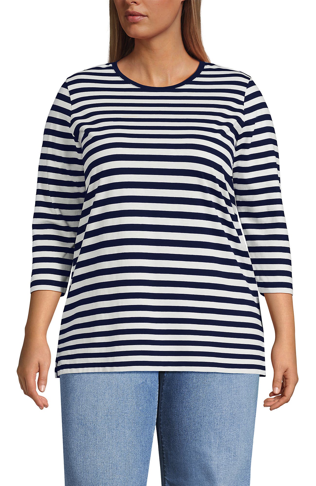 Deep Sea Navy Even Stripe
