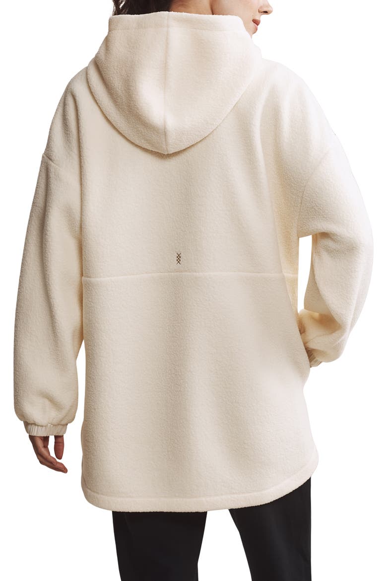 Aloft Full Zip Fleece Hoodie, Main, color, CREAM