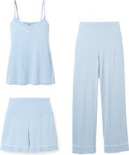 Petite Plume 3-Piece Cotton Maternity Set