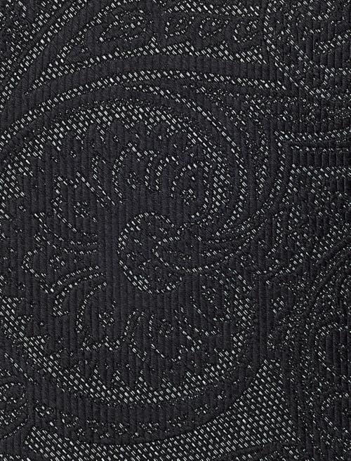 Michael Kors Big & Tall Galena Paisley Tie In Black