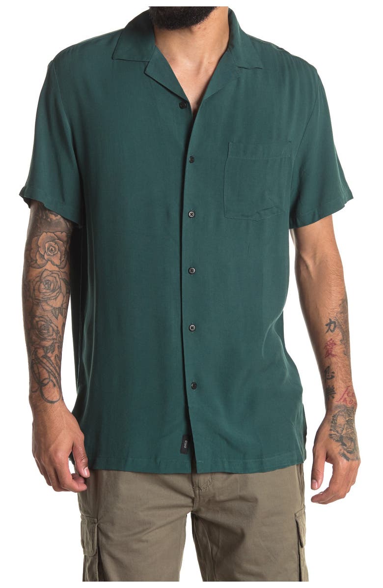 Onia Vacation Camp Collar Regular Fit Shirt, Main, color,
