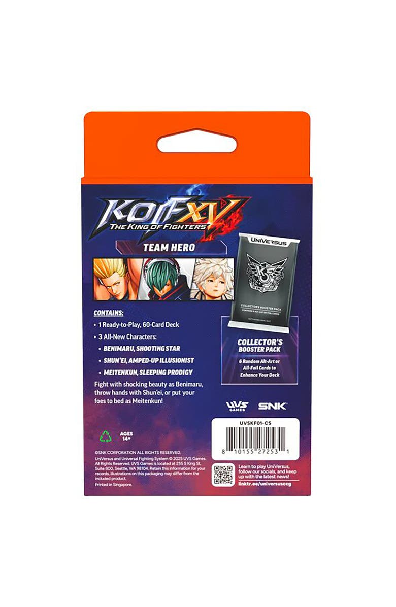 UniVersus Deck Building Card Game, Alternate, color, Multicolored