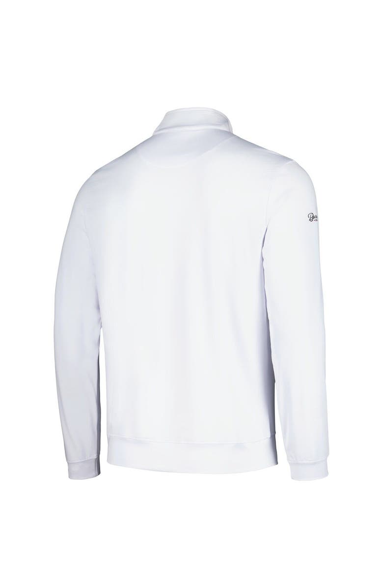 BARSTOOL GOLF Men's Barstool Golf White 3M Open Quarter-Zip Top, Alternate, color, White