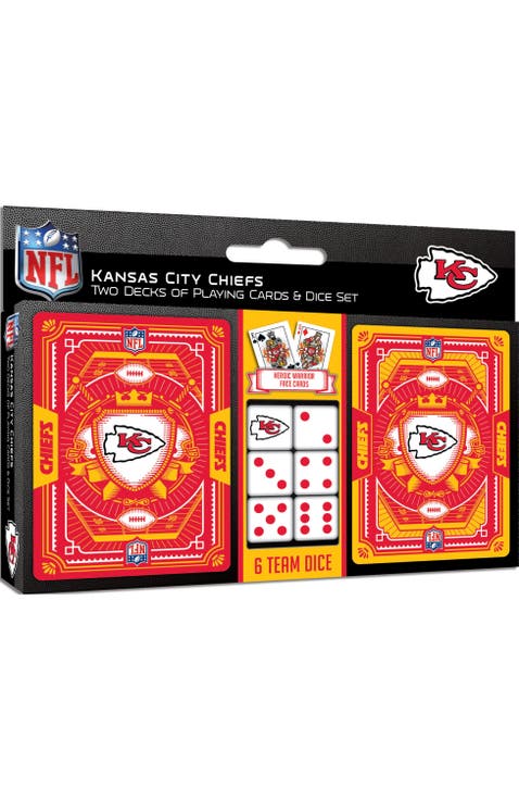 Kansas City Chiefs Playing Cards & Dice