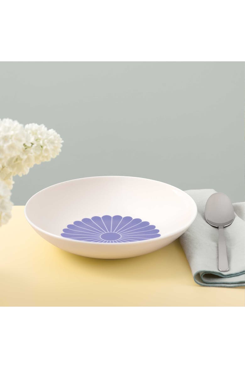 Fleur Bleu Pasta Bowl, Alternate, color, Blue