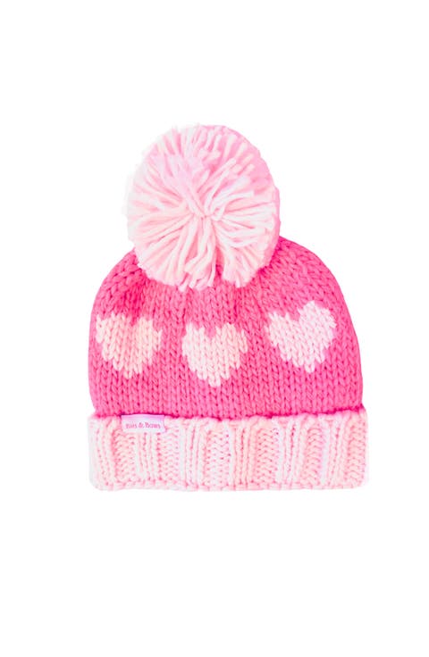 Hearts Bobble Hat (Toddler, Little Kid, & Big Kid)