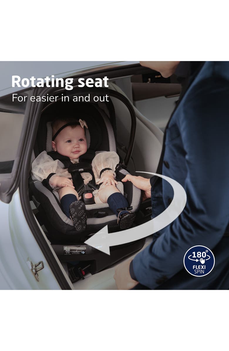Maxi-Cosi<sup>®</sup> Kindred Collection Peri<sup>™</sup> 180º Rotating Infant Car Seat, Alternate, color, Onyx Heritage