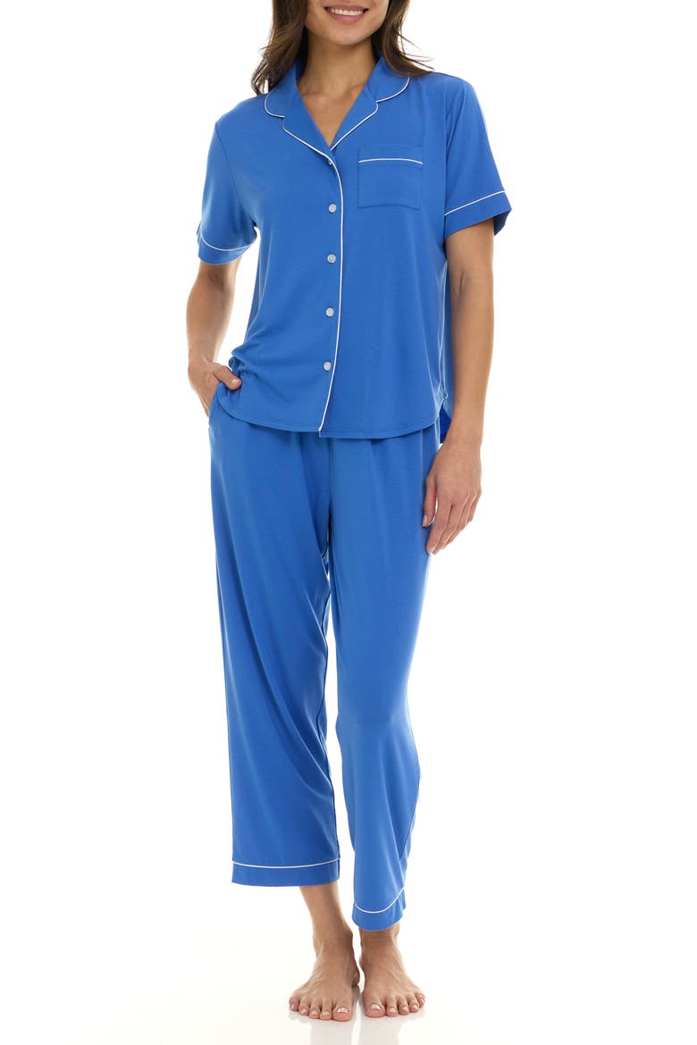 Annie Matching Pajama Set, Main, color, SAPHIRE