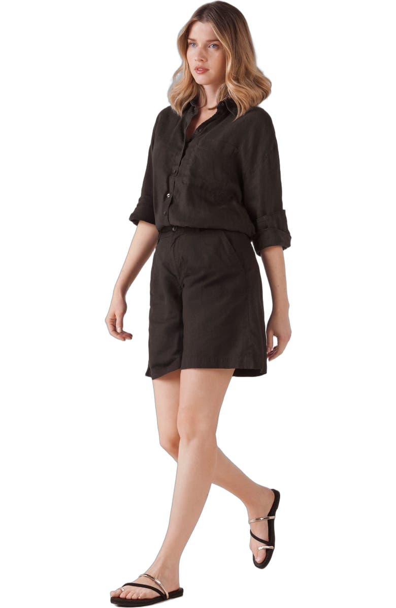 VISCATA Miramar Suede Espadrille Sandal Flats, Main, color, Black
