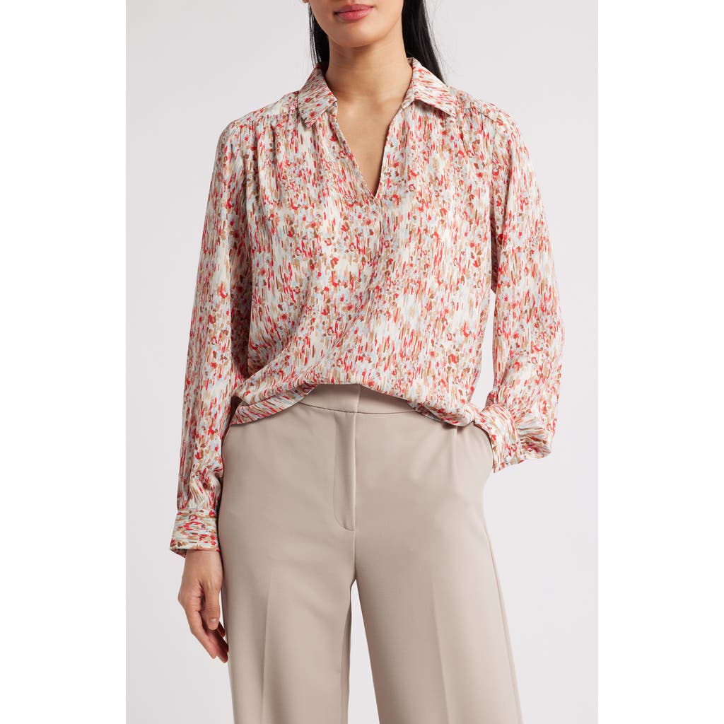 Halogen ® Johnny Collar Top