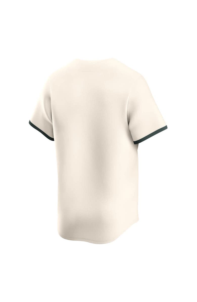 Nike Men's Nike Natural Michigan State Spartans College Limited Baseball Jersey, Alternate, color, Natural