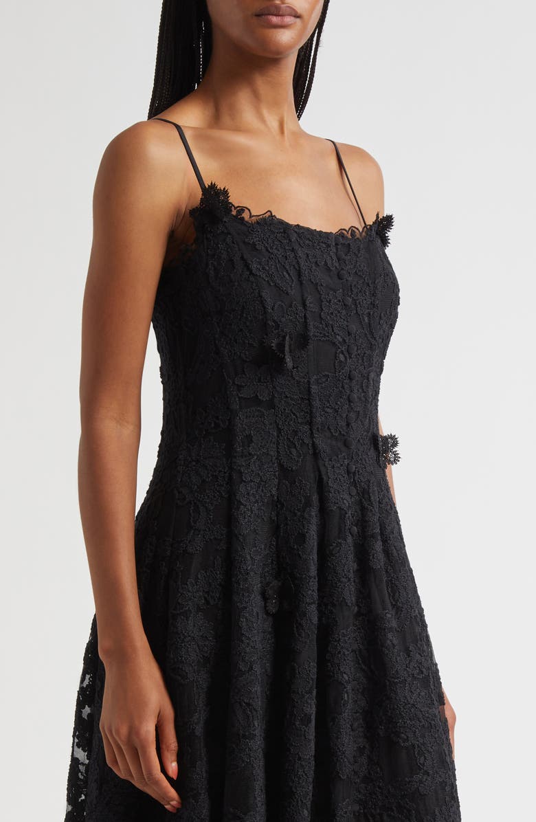 Camilla Noble Endeavors Lace Corset Midi Dress, Alternate, color, Noble Endeavors