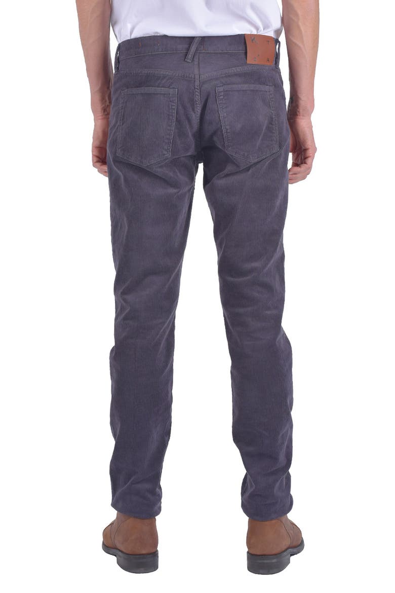 The Pen Slim Fit Corduroy Pants, Alternate, color, CHARCOAL