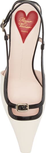 Roger Vivier Mini Buckle Slingback Pump (Women) | Nordstrom