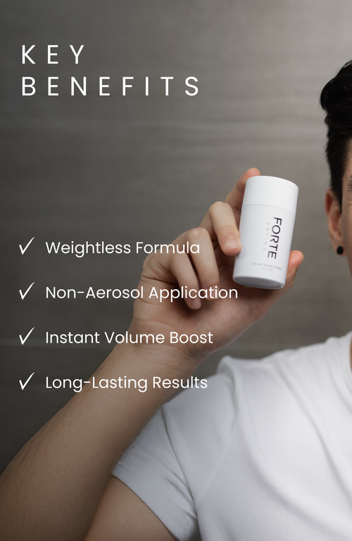 Forte Series Texture Powder In White