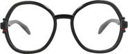 Gucci 54mm Round Optical Glasses
