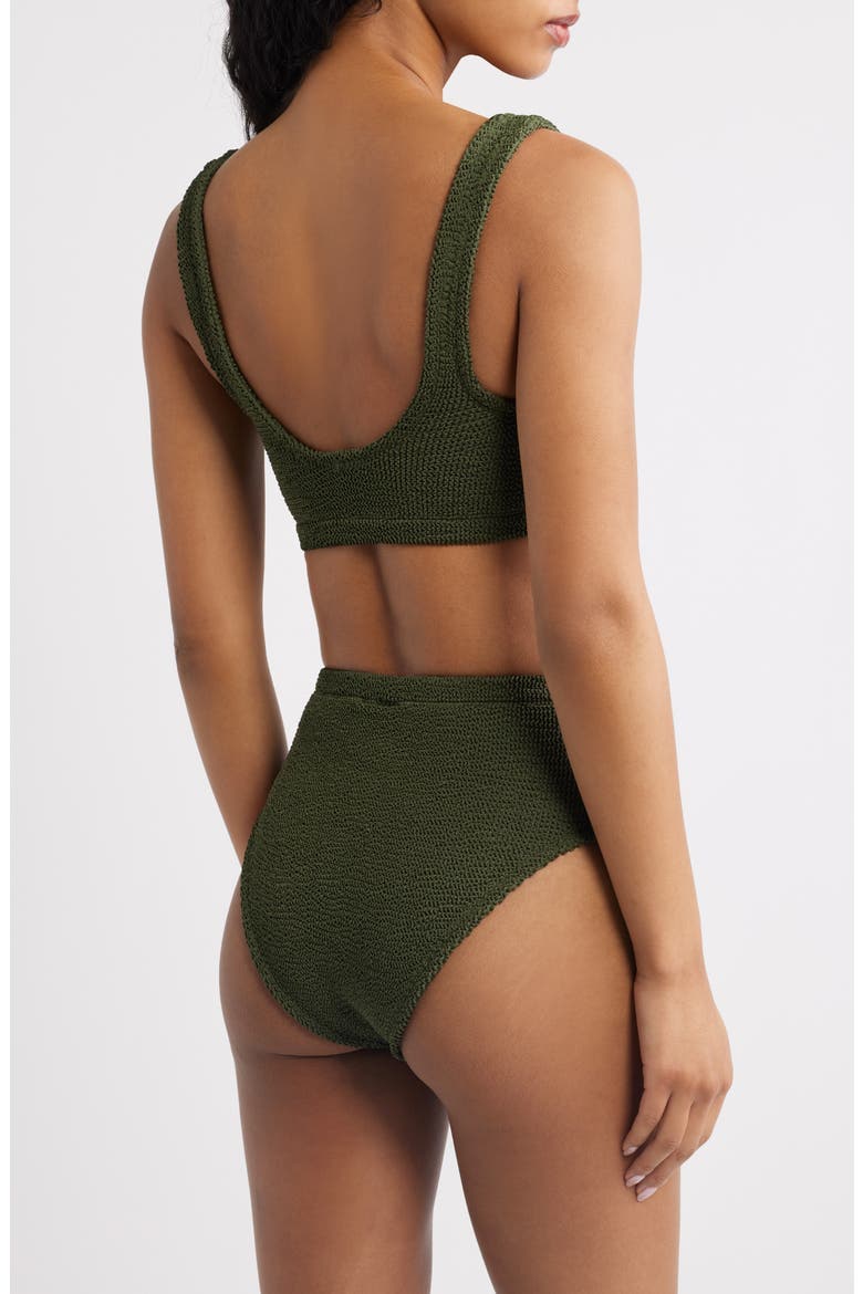 Patricia Two-Piece Bikini Swimsuit, Alternate, color, METALLIC KHAKI