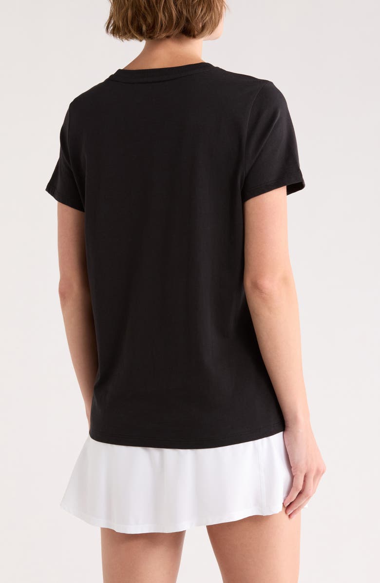 DKNY Embossed Logo T-Shirt, Alternate, color, Black