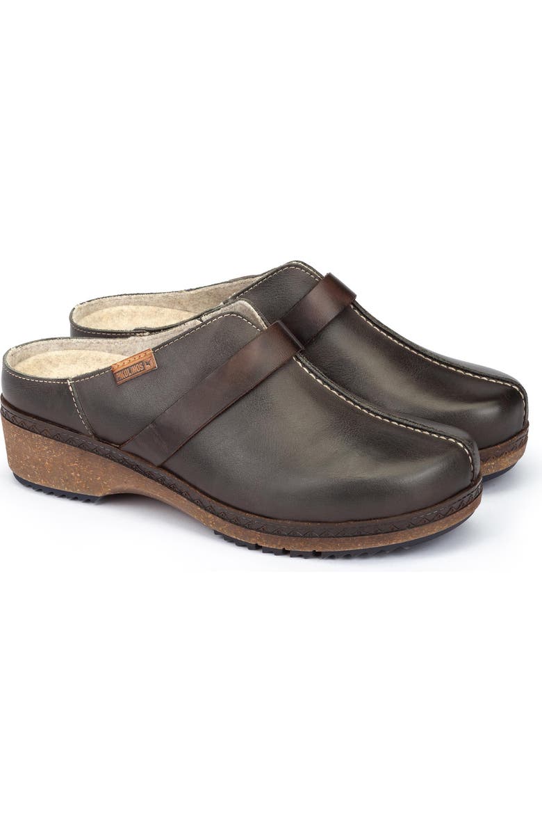PIKOLINOS Granada Water Repellent Clog, Main, color, Lead