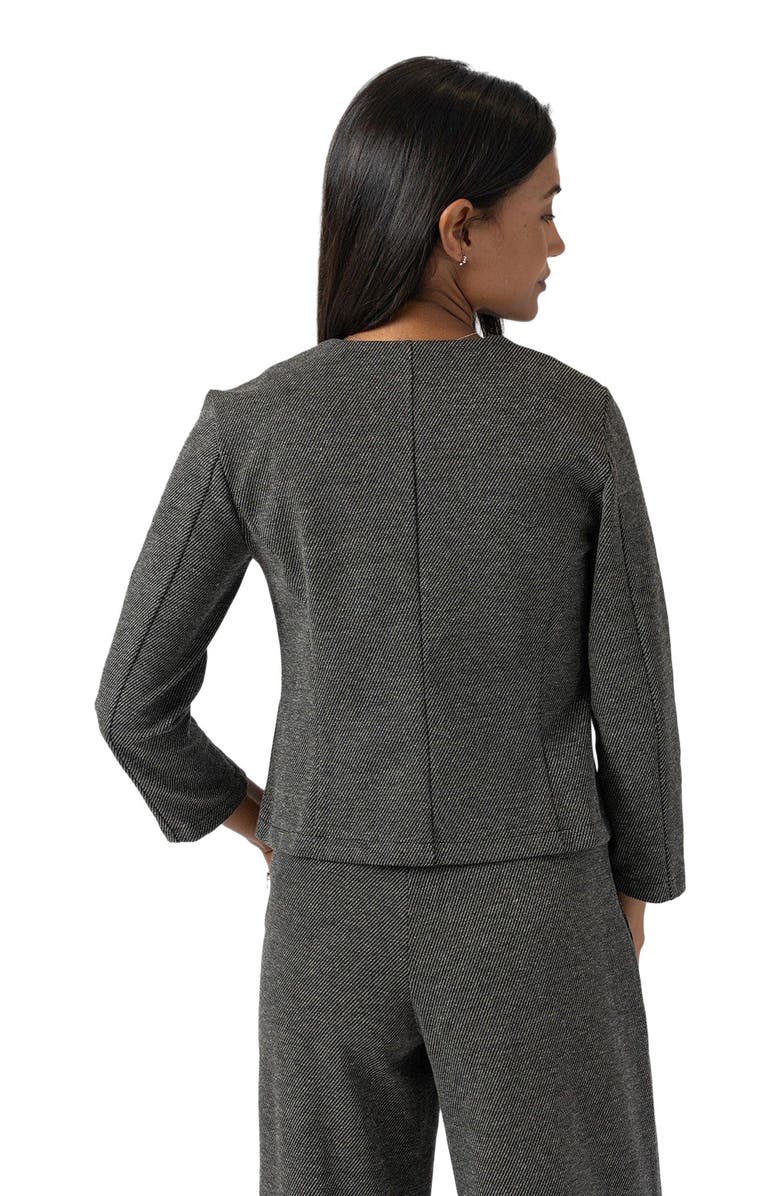 Saint + Sofia Florence Jacket, Alternate, color, Grey