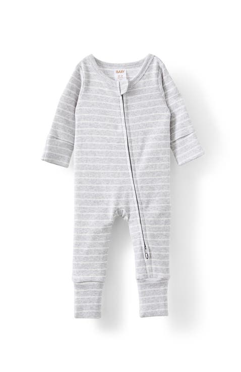 The Billie Long Sleeve Rib Romper