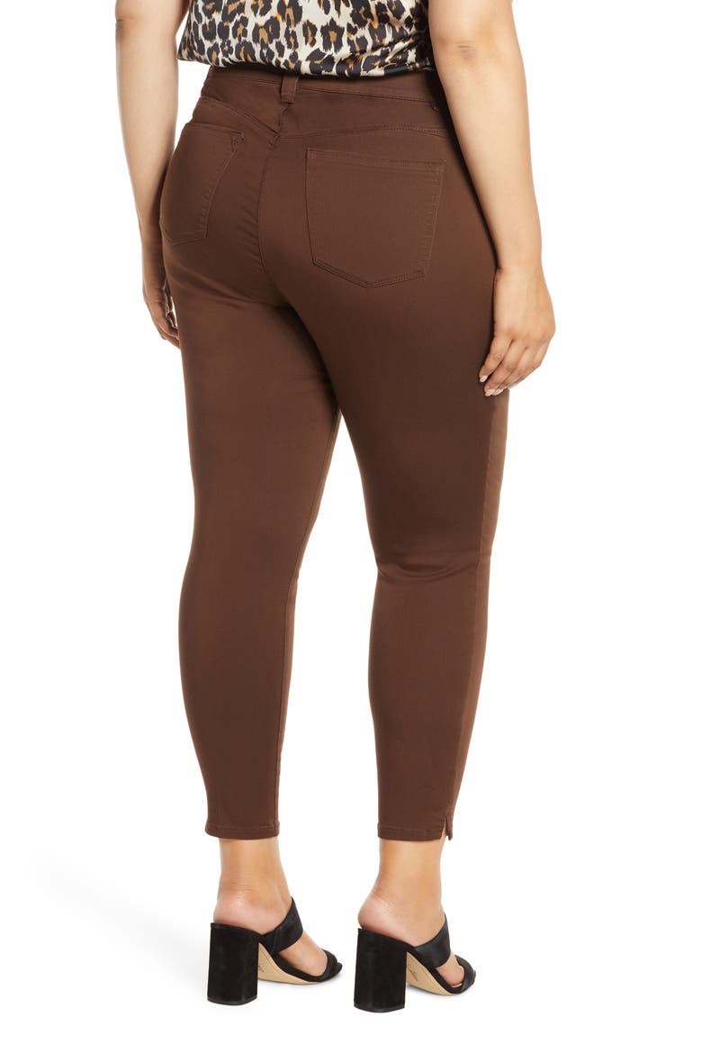 Ab-Solution Ankle Skimmer Jeans (Nordstrom Exclusive), Alternate, color, COLD BREW