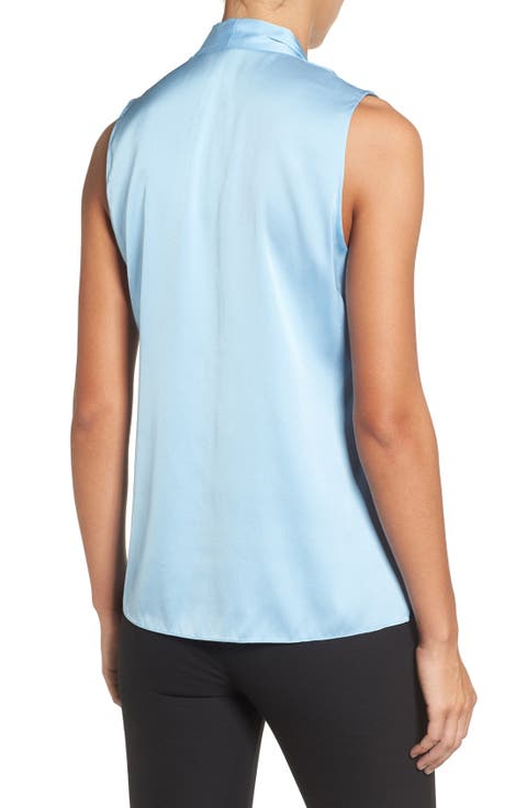 Kobi Halperin 'Mila' Sleeveless Stretch Silk Blouse