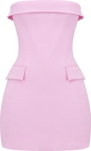 HOUSE OF CB Naia Strapless Minidress