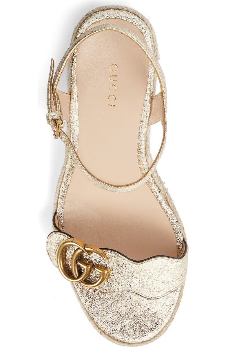 Gucci Aitana Espadrille Wedge Sandal, Alternate, color,