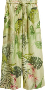 CIEBON Thom Floral Print Maxi Skirt
