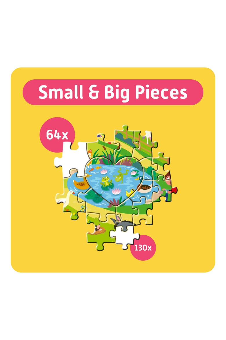 194 Piece Puzzle, Alternate, color, Multicolored