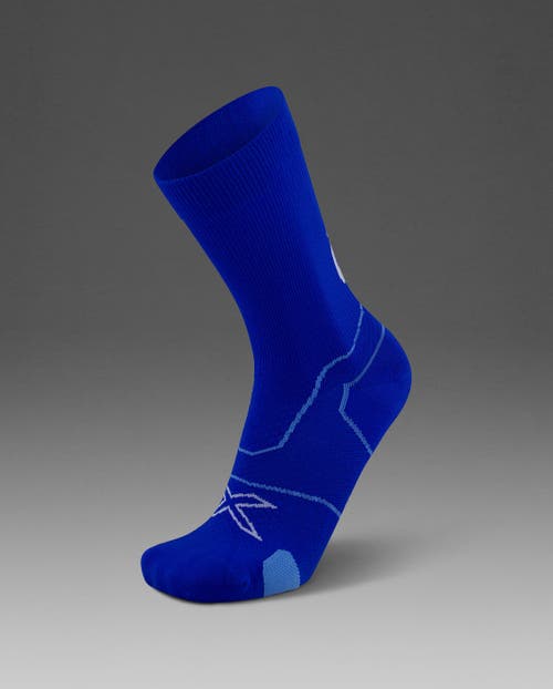 2xu Vectr Cushion Crew Socks In Blue