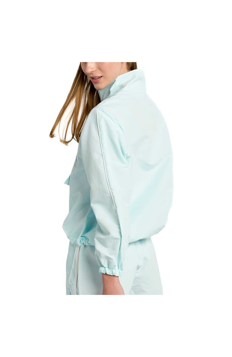 LUSSO Women's Lusso Light Blue Chicago Cubs Parker Half-Zip Jacket, Alternate, color, Light Blue