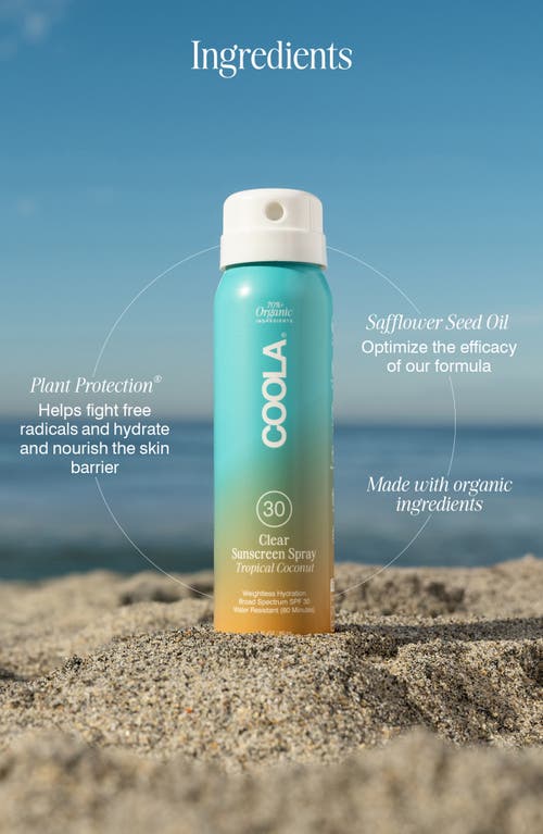 Coola ® Suncare Sport Sunscreen Spray Broad Spectrum Spf 30 In No Color