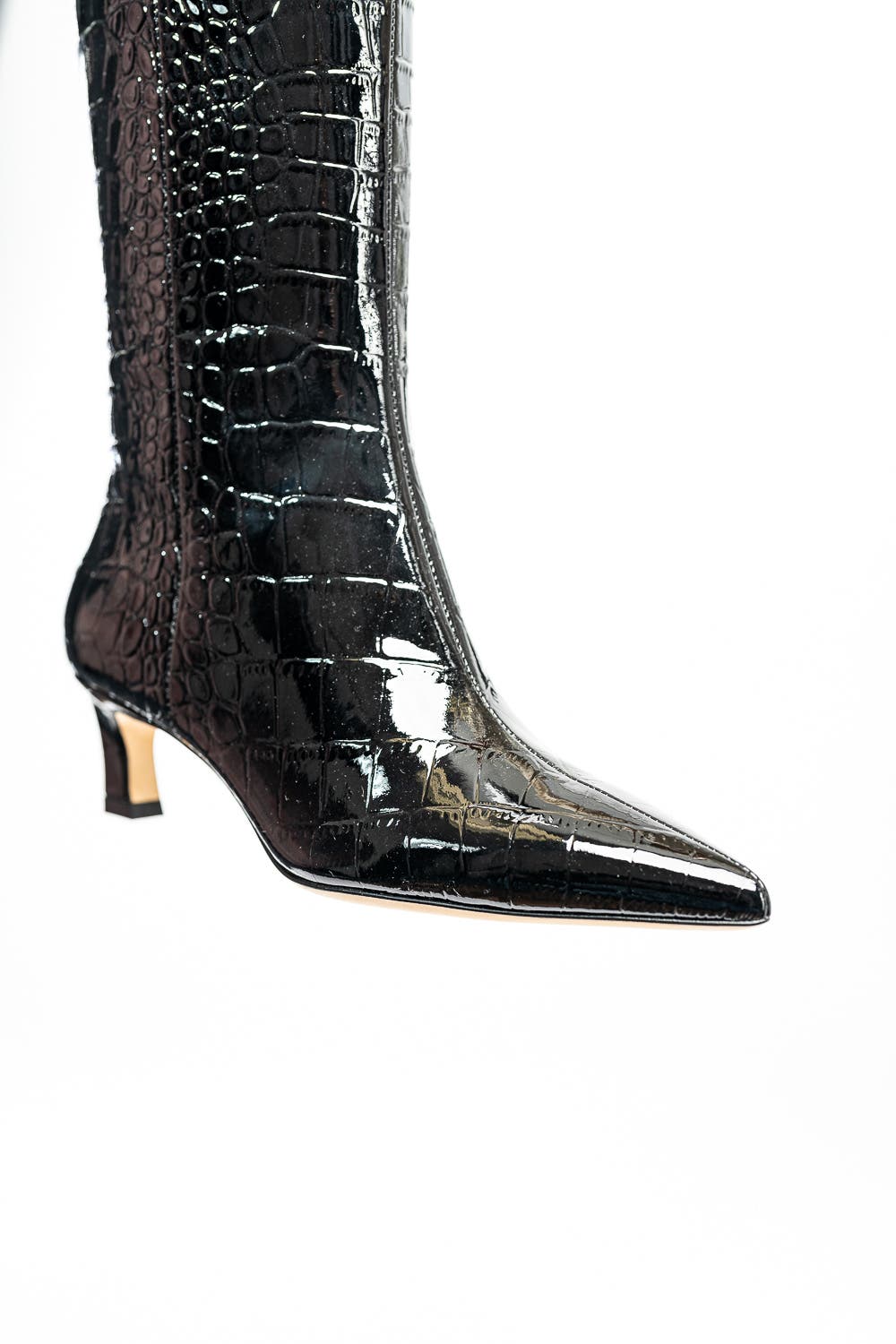 Allegra James Bella Embossed Boot, Alternate, color, 