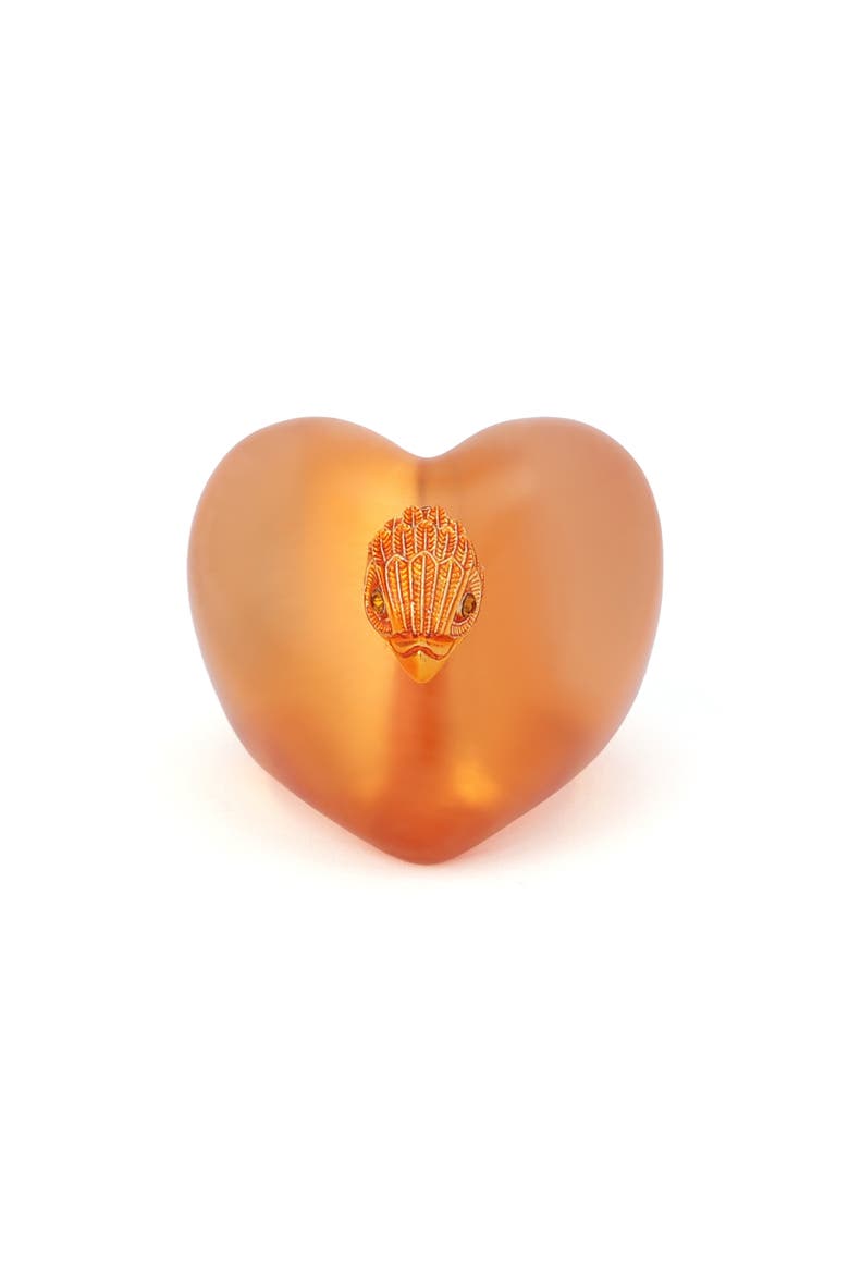 Jelly Eagle Cocktail Ring, Alternate, color, ORANGE