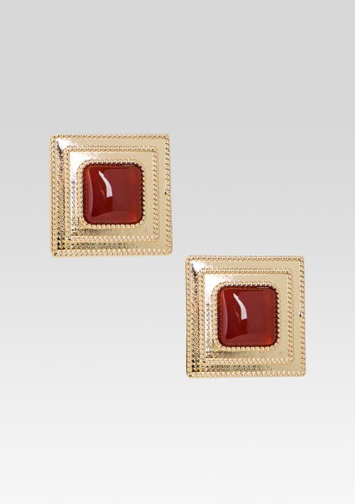 RETROFÉTE RETROFÊTE UMBRIANA GEMSTONE EARRINGS