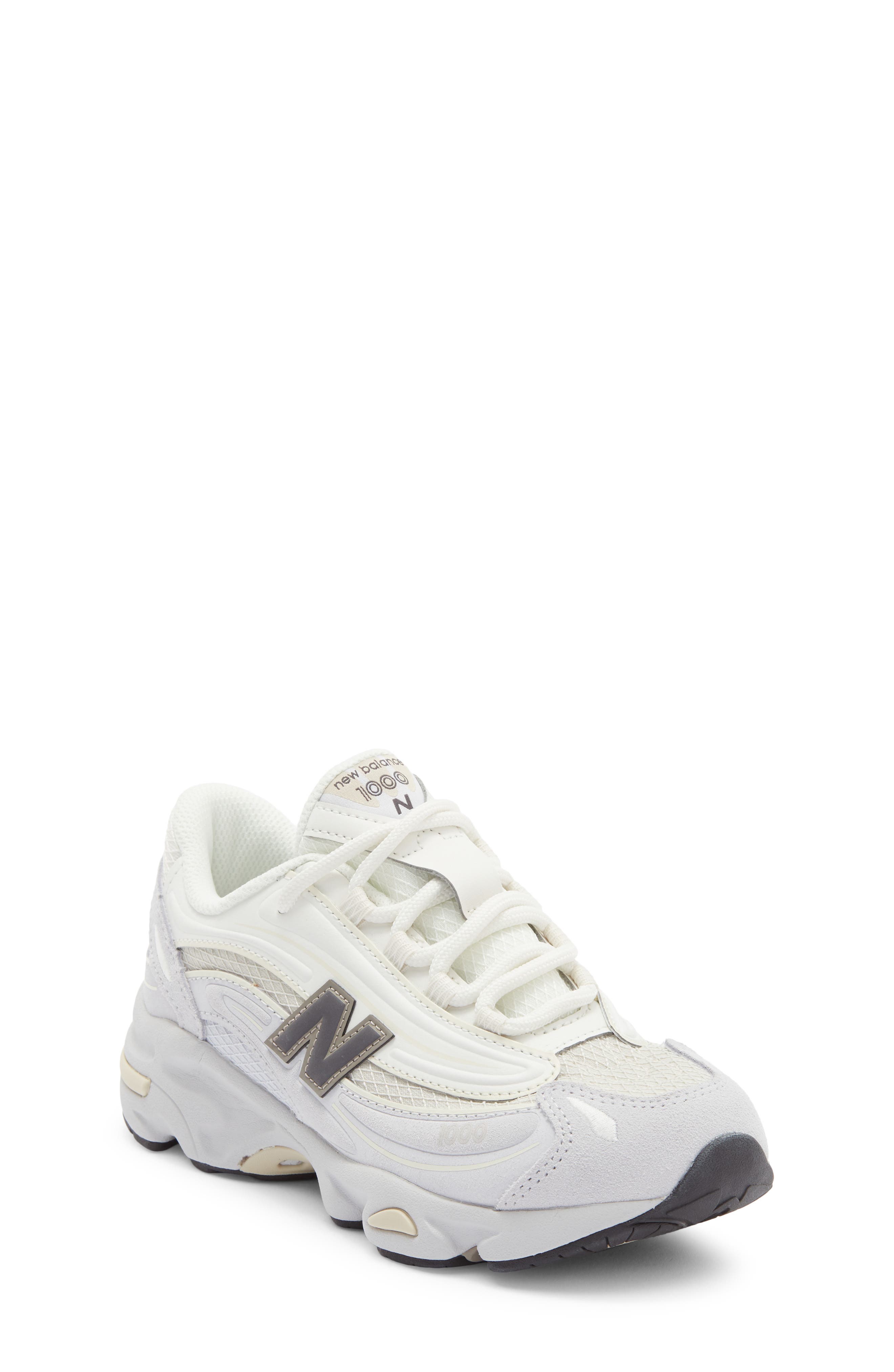 New Balance Kids' 1000 Sneaker, Main, color, Pearl Grey/ Sea Salt