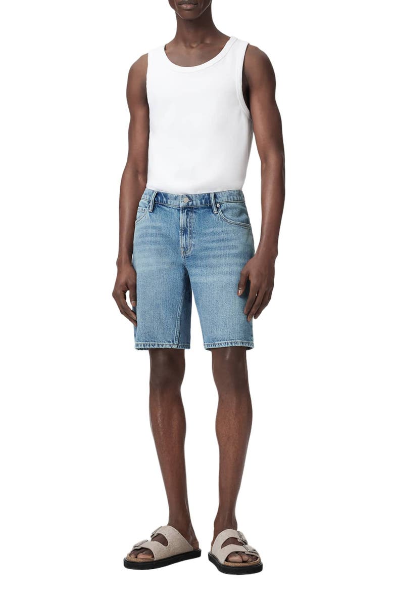 Switch Slim Fit Denim Shorts, Alternate, color, LIGHT INDIGO