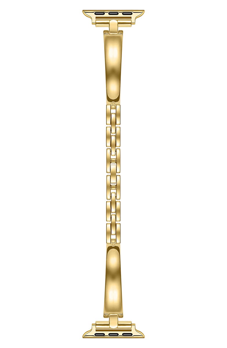 Posh Tech Alexis Apple Watch<sup>®</sup> Bracelet Watchband, Main, color, Gold