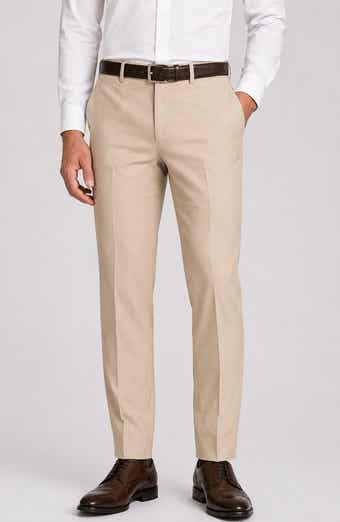 Enzo Slim Fit Wool Trousers