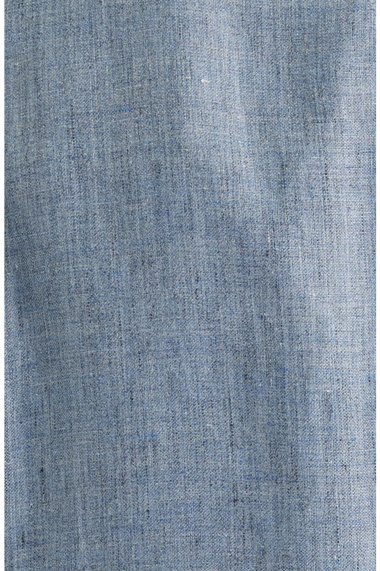 Hanry Slim Fit Blue Mélange Slub Linen Sport Coat, Alternate, color, OPEN BLUE
