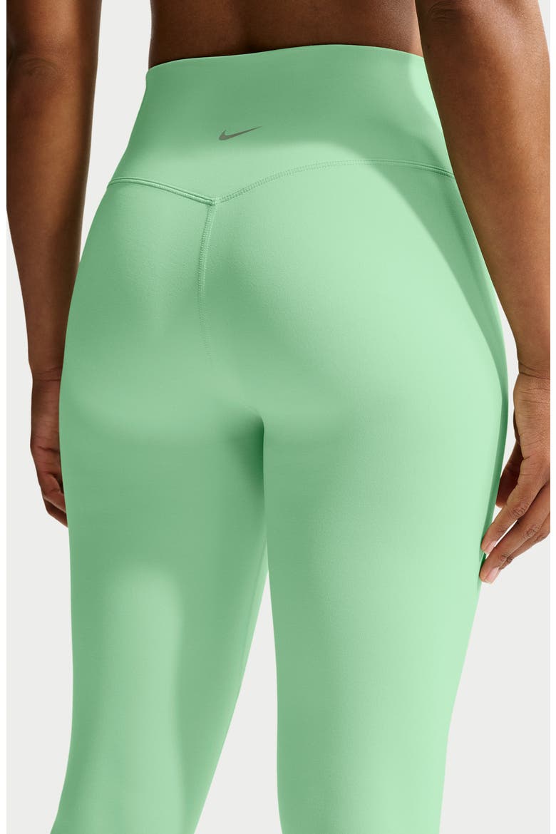 Zenvy Dri-FIT High Waist 7/8 Leggings, Alternate, color, CUCUMBER CALM/ COOL GREY