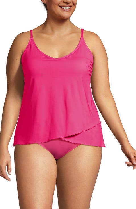 Tulip Hem Tankini Top