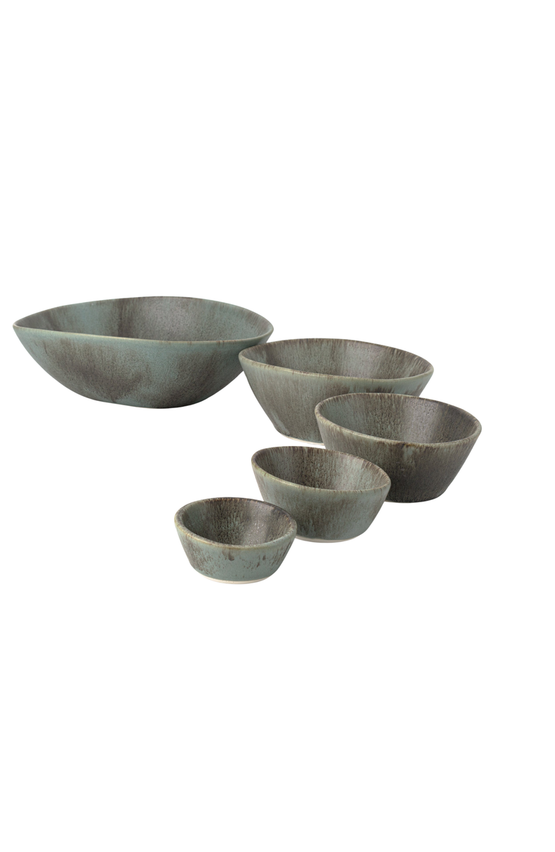 Haand Hestia Nesting Bowl Set, Main, color, Concrete
