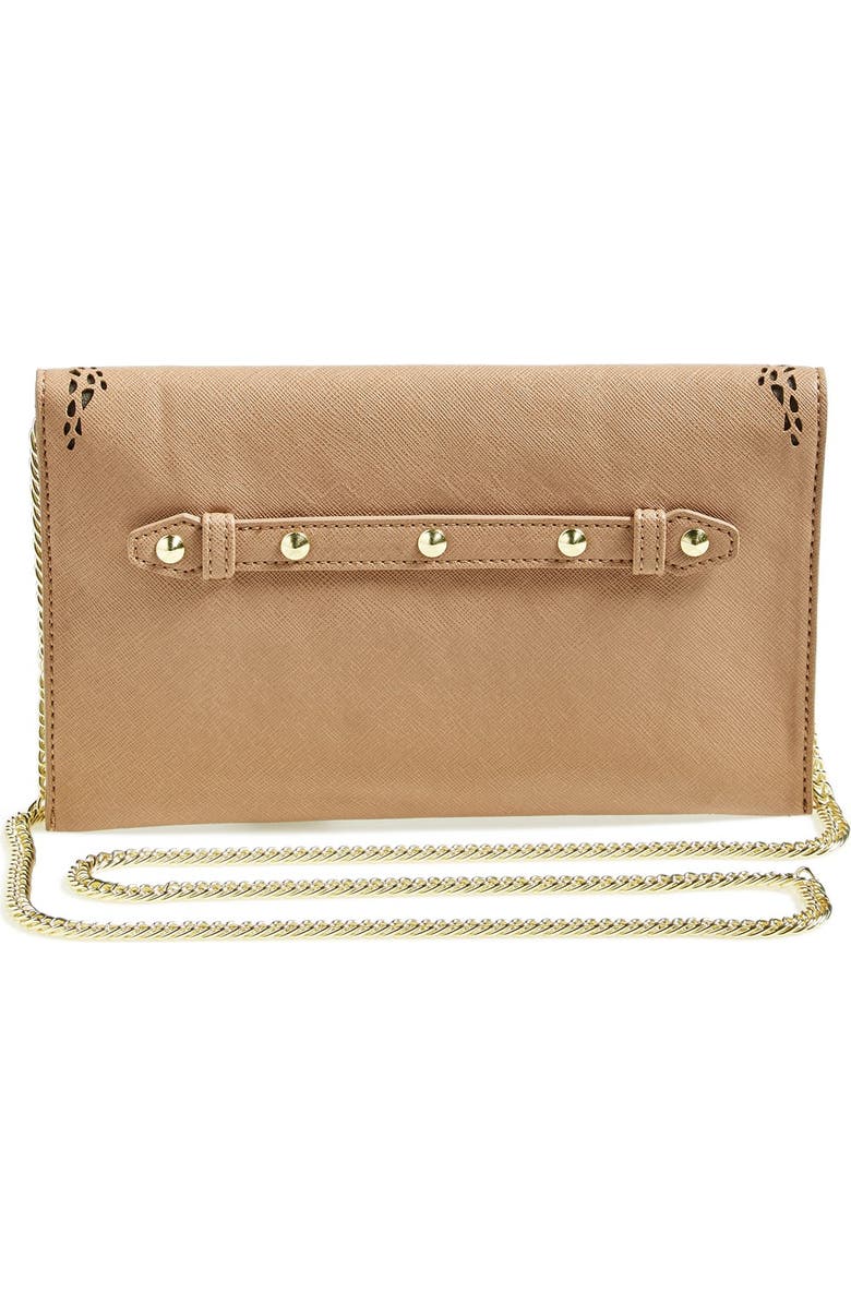 Danielle Nicole Danielle 'Adeline' Laser Cutout Clutch, Main, color,