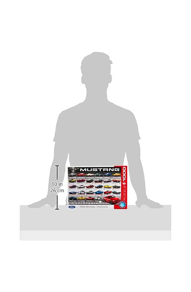 Eurographics Ford Mustang Evolution 50th Anniversary Puzzle, 1000 Pieces, Alternate, color, Multicolored